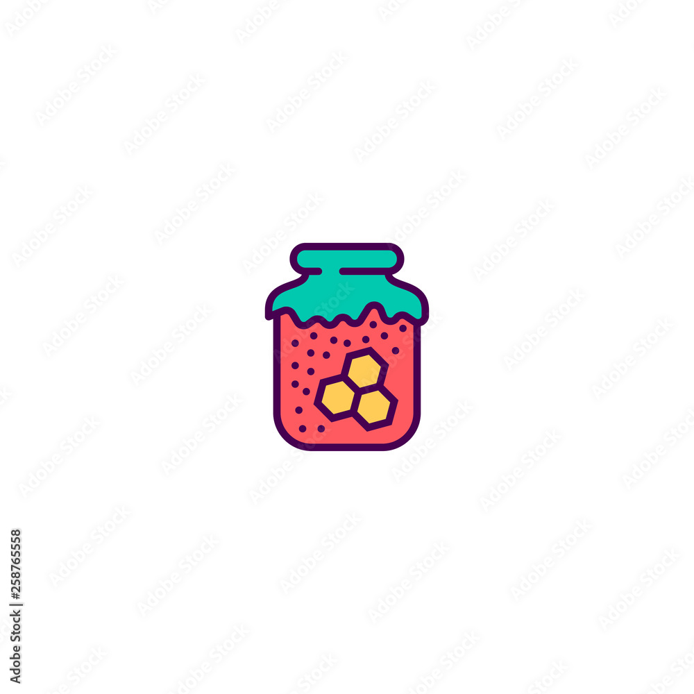 Honey icon design. Gastronomy icon vector design Honey icon design. Gastronomy icon vector design