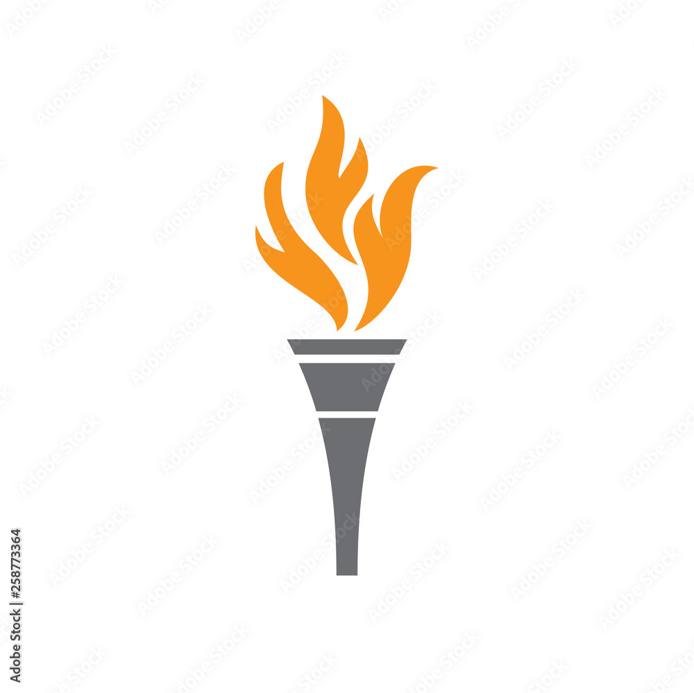 Torch icon on background for graphic and web design. Simple vector sign. Internet concept symbol for website button or mobile app. Torch icon on background for graphic and web design. Simple vector sign. Internet concept symbol for website button or mobile app.