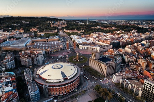 Barcelona Aerial View