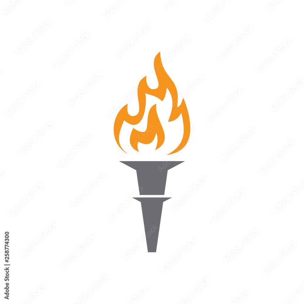 Torch icon on background for graphic and web design. Simple vector sign. Internet concept symbol for website button or mobile app. Torch icon on background for graphic and web design. Simple vector sign. Internet concept symbol for website button or mobile app.