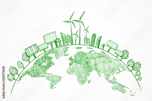 Eco-friendly and green concept