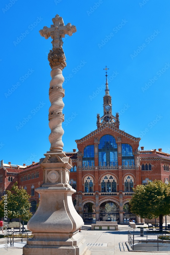 Fototapeta premium Barcelona Hospital