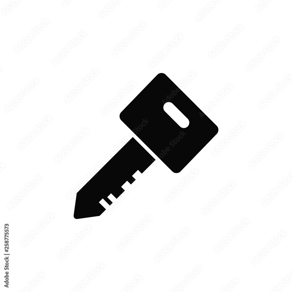 Car, key, lock, icon, flat. Element of security for mobile concept and web apps illustration. Thin flat icon for website design and development, app. Vector icon Car, key, lock, icon, flat. Element of security for mobile concept and web apps illustration. Thin flat icon for website design and development, app. Vector icon