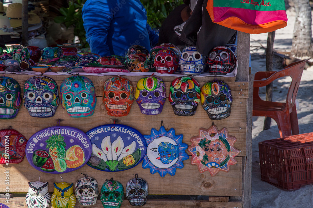 handicrafts of mexico in riviera maya