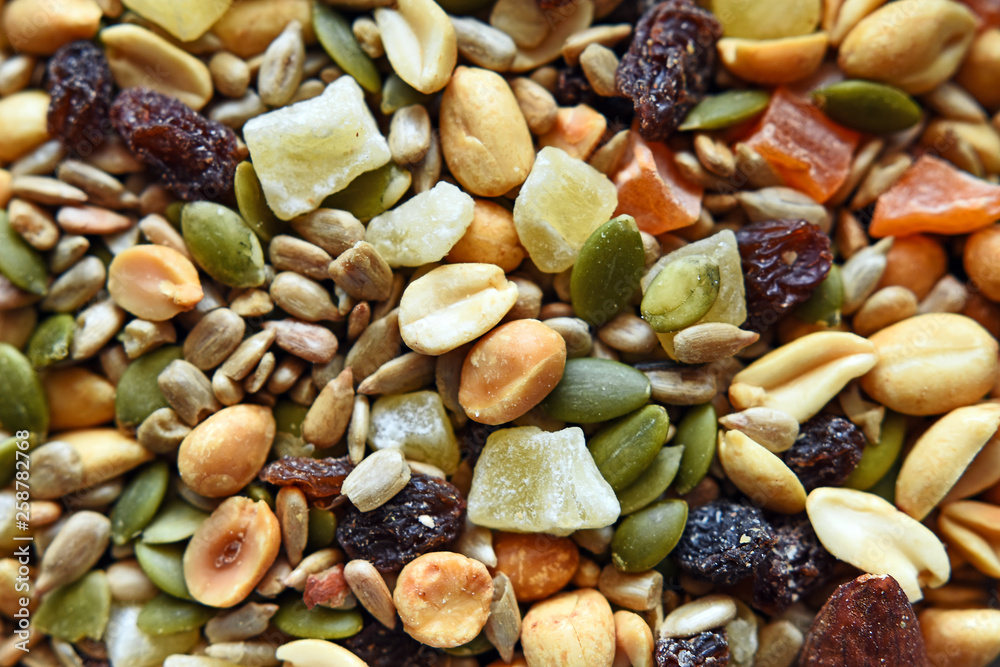 Trail Mix close Up Trail Mix close Up