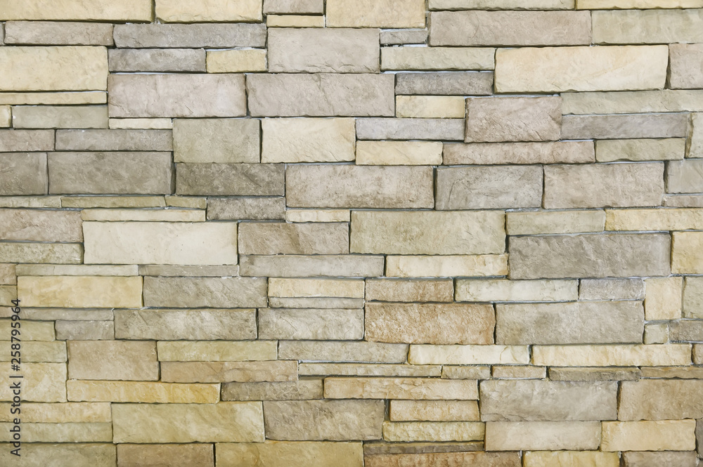 Old mosaic stone wall background texture Old mosaic stone wall background texture