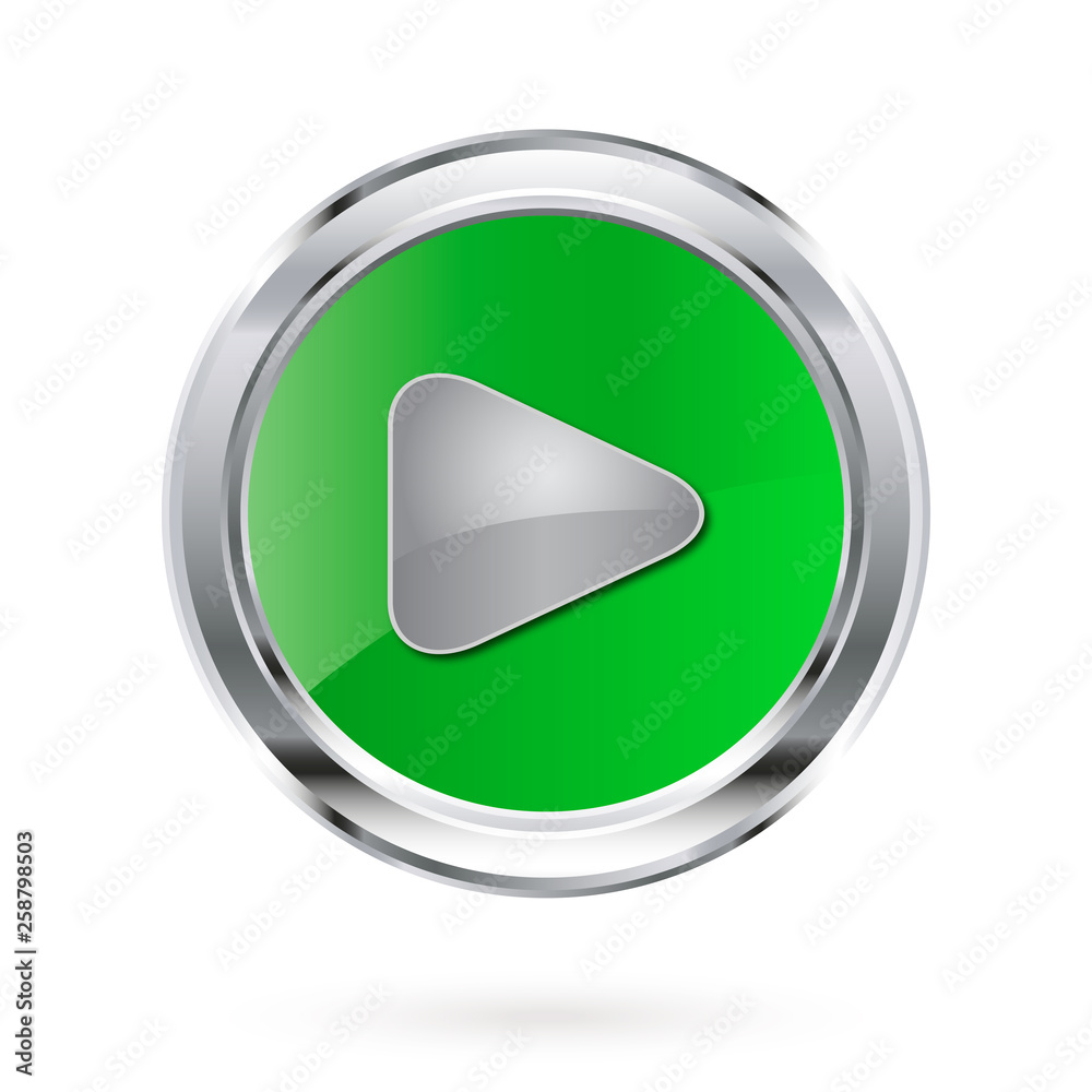 GREEN 2 PLAY BUTTON