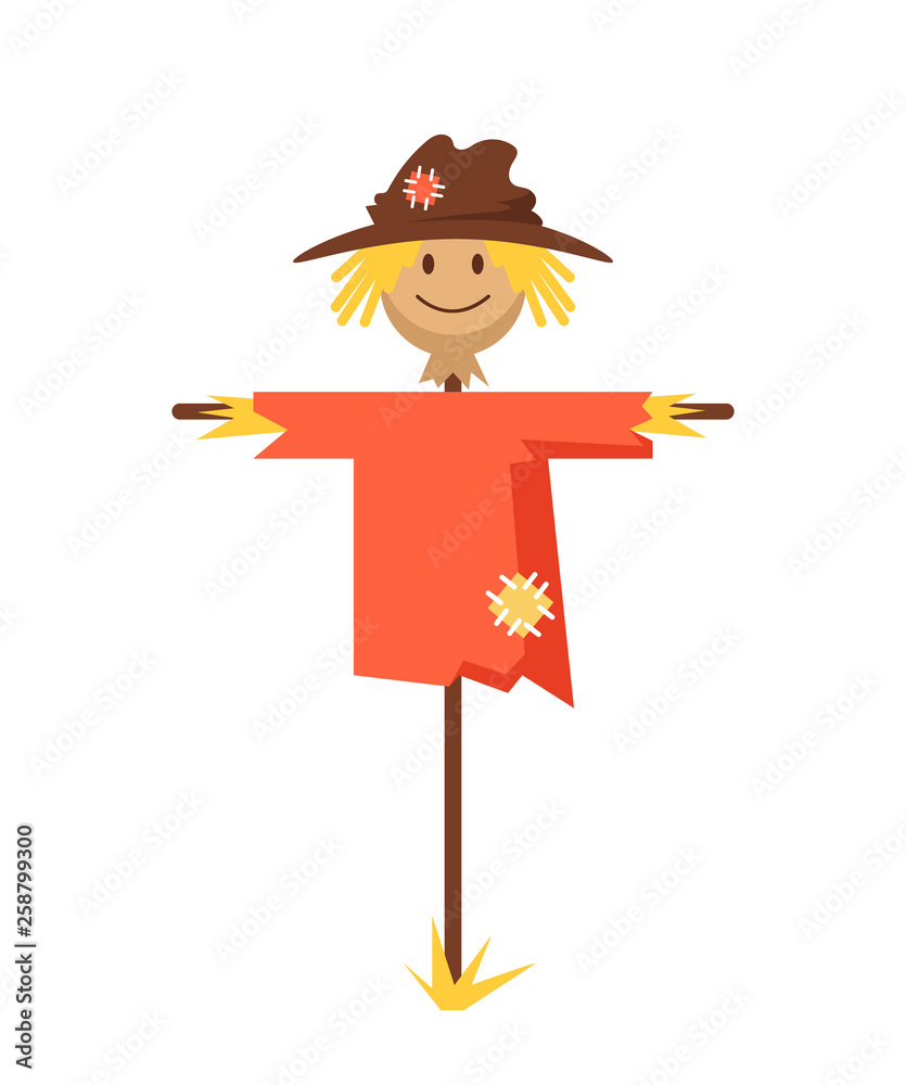 Premium Vector  Argentina with scarecrows cartoon character vector