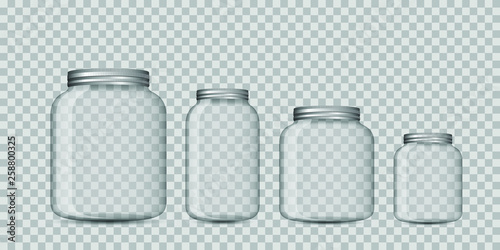 Glass jar isolated vector design illustration