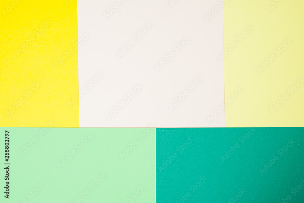 geometric background of yellow-green colors