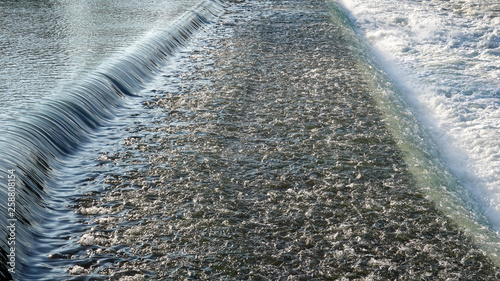 Wasserfall über drei Stufen im Lech