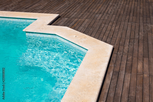 Water in the pool, water texture