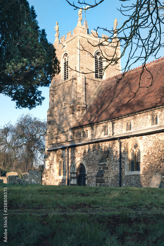 St Margaret's Church of Town Abbotsley, Cambidgeshire, UK 