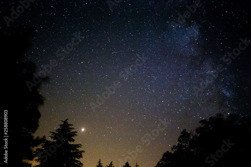 Nuit étoilée dans les Cévennes