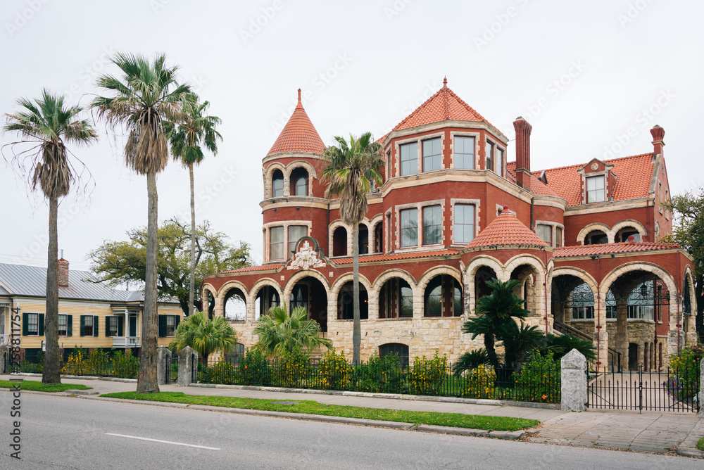 The Moody Mansion, in Galveston, Texas