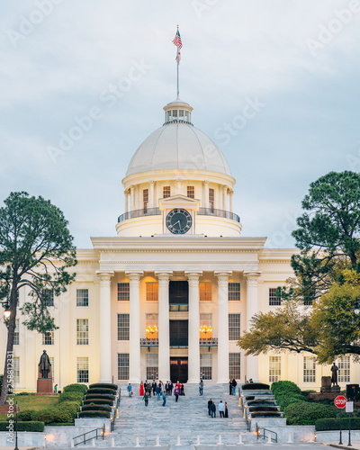 The Alabama State Capitol, in Montgomery, Alabama photo