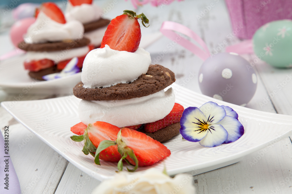 Strawberry Chocolate Napoleons Strawberry Chocolate Napoleons
