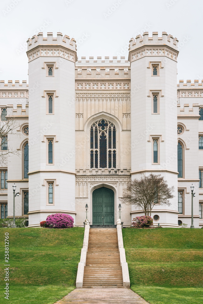 Louisiana's Old State Capitol, in Baton Rouge, Louisiana