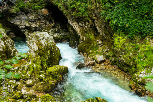 The Vintgar Gorge or Bled Gorge is a walk along gorge in northwestern Slovenia.