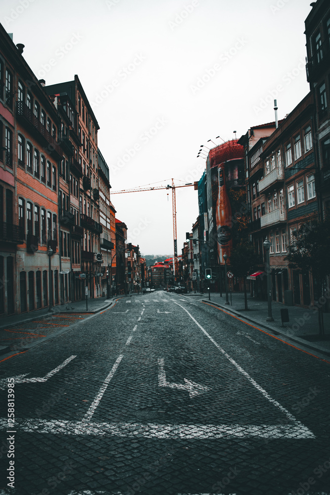 Obraz premium Old street