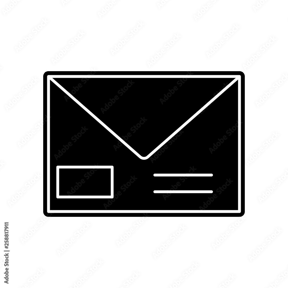 the envelope icon. Element of Media tool for mobile concept and web apps icon. Glyph, flat icon for website design and development, app development the envelope icon. Element of Media tool for mobile concept and web apps icon. Glyph, flat icon for website design and development, app development