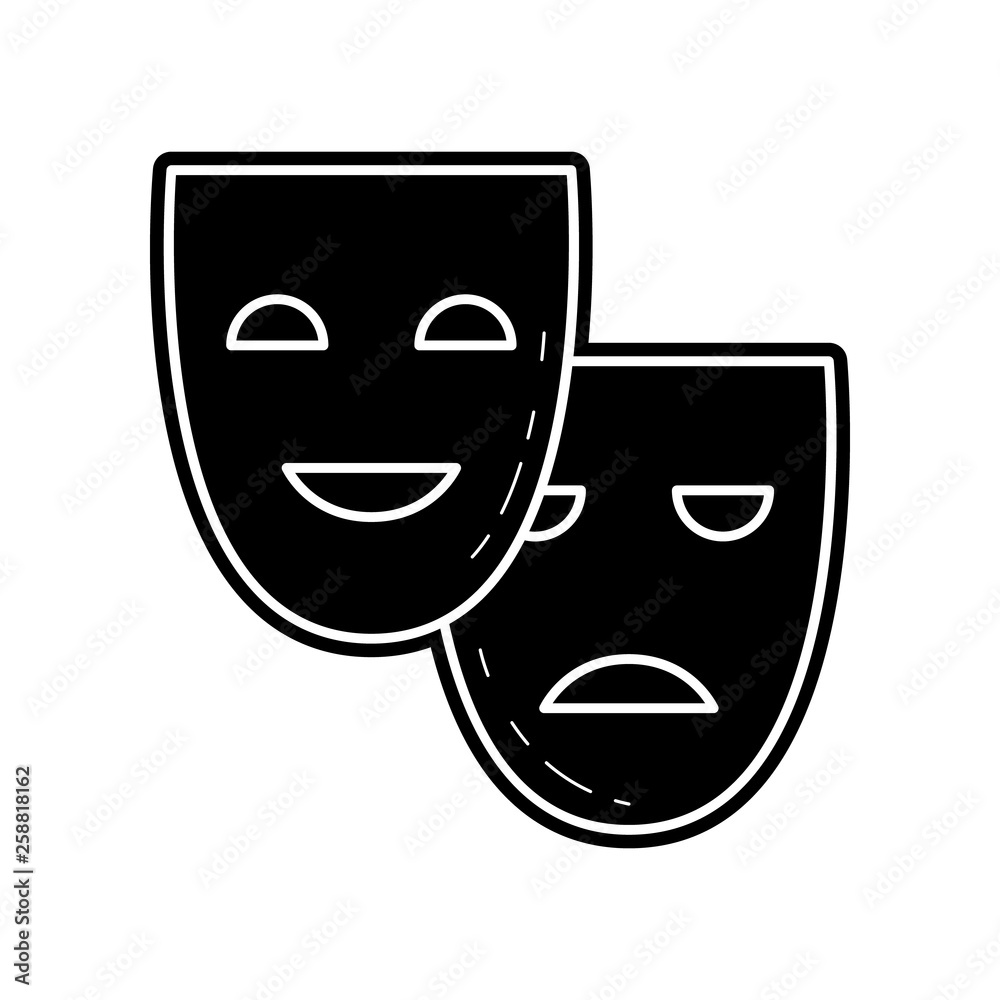 theater sign icon. Element of Media tool for mobile concept and web apps icon. Glyph, flat icon for website design and development, app development theater sign icon. Element of Media tool for mobile concept and web apps icon. Glyph, flat icon for website design and development, app development
