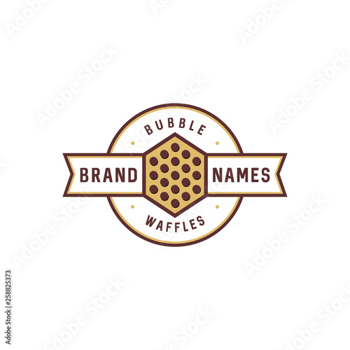 waffle logo design