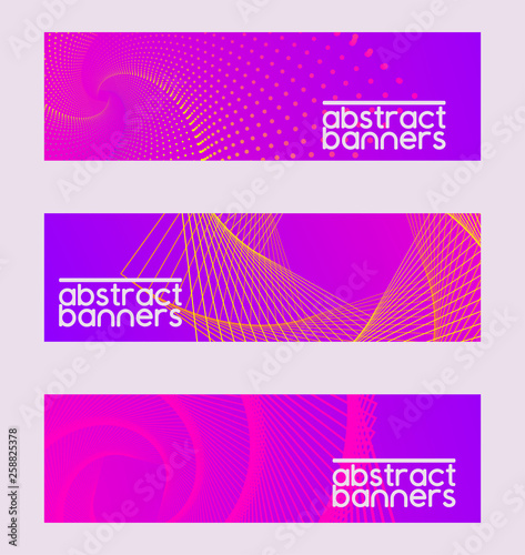 Abstract collection set of banners, brochures vector illustration. Minimalist...