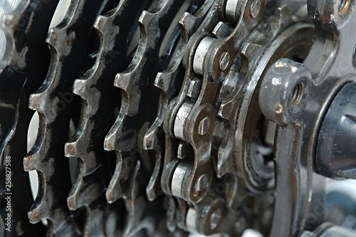 Gear set of a bicycle