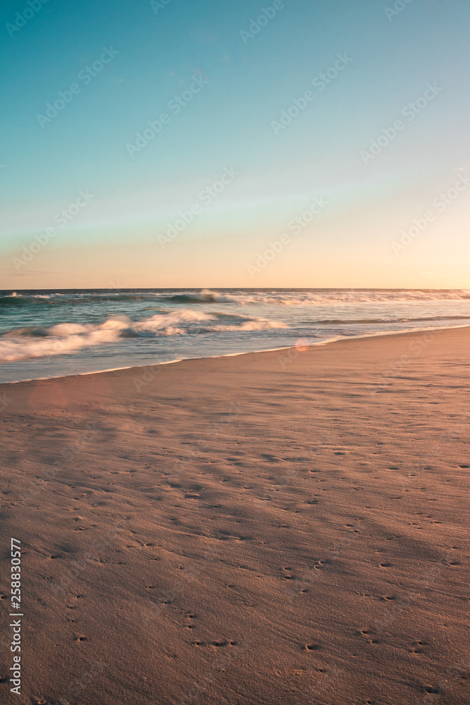Obraz premium sunset on beach