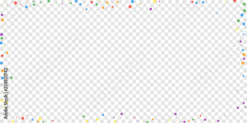 Festive confetti. Celebration stars. Joyous stars 