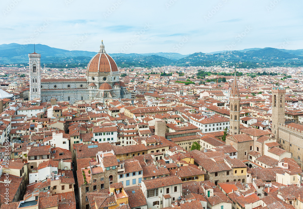 Skyline of Historical city Florence, Tuscany, Italy