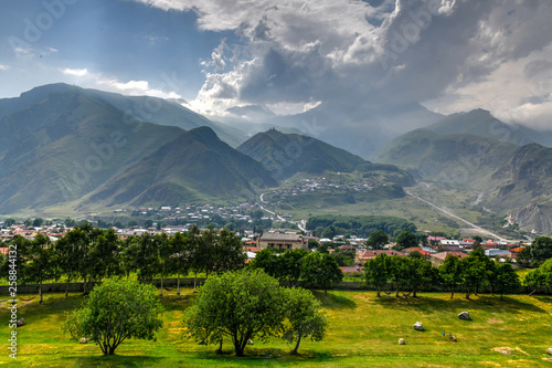 Panoramic Landscape - Kazbegi, Georgia