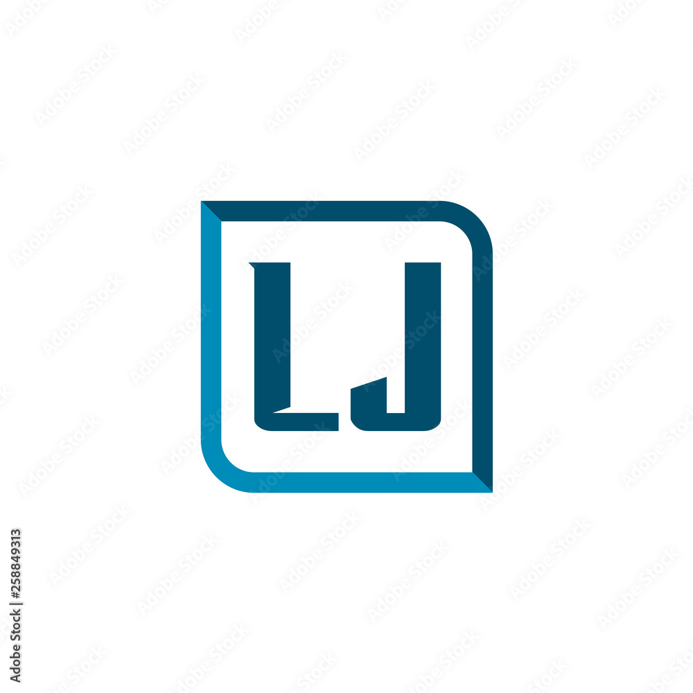 Initial Letter Logo LJ Template Vector Design Initial Letter Logo LJ Template Vector Design
