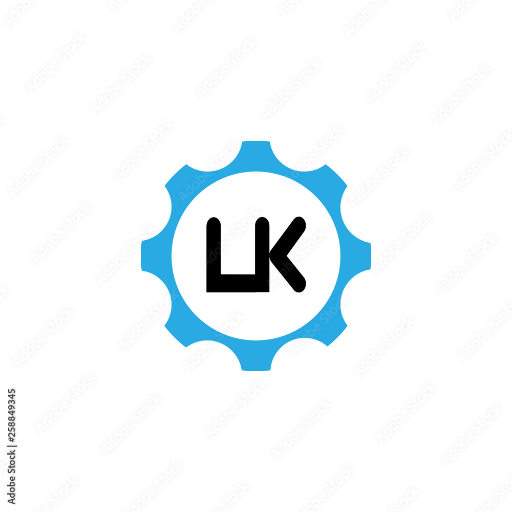 Initial Letter Logo LK Template Vector Design Initial Letter Logo LK Template Vector Design