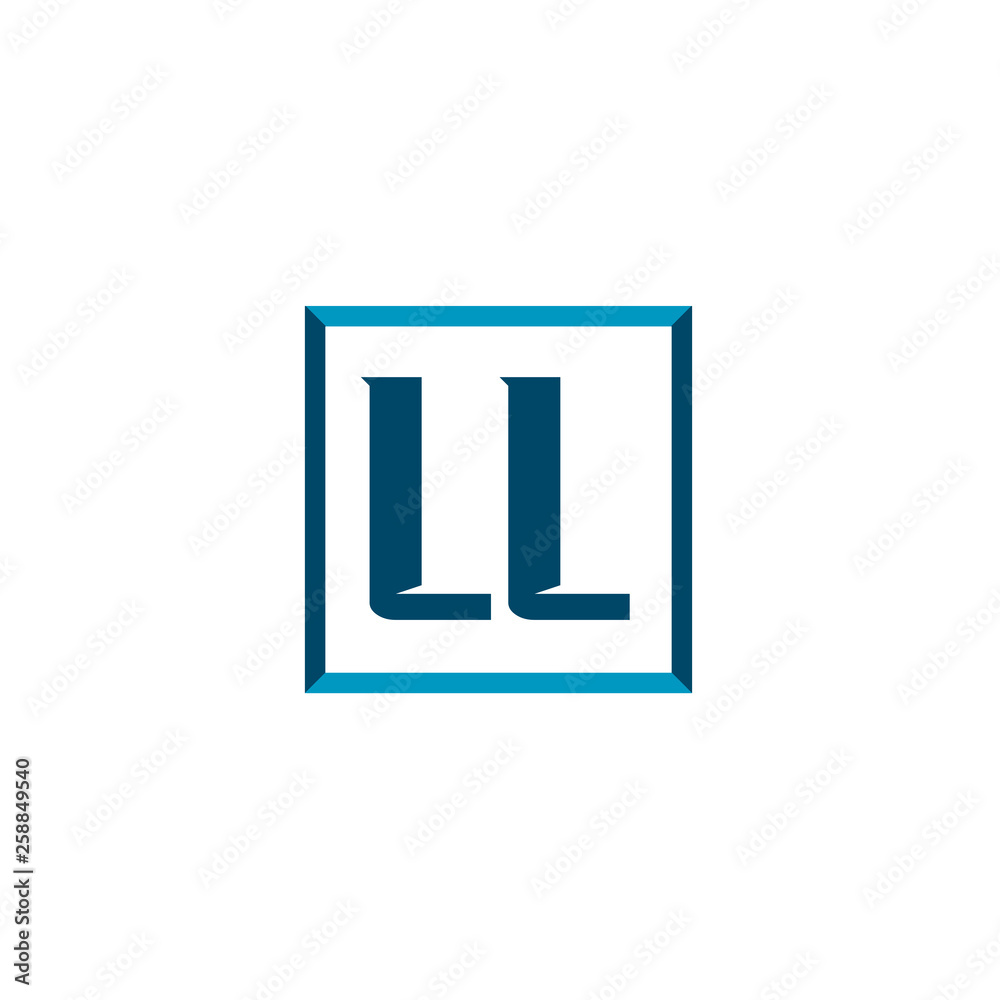 Initial Letter Logo LL Template Vector Design Initial Letter Logo LL Template Vector Design