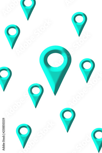 Map mark. Map destination. Map search location. マップのマーク。地図の目的地。地図の検索場所。