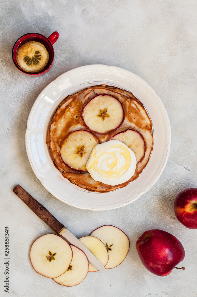 Apple Pancakes Apple Pancakes