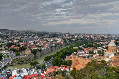 Panoramic City View - Tbilisi, Georgia © demerzel21