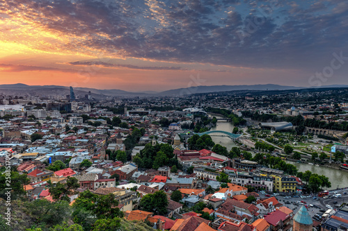 Panoramic City View - Tbilisi, Georgia