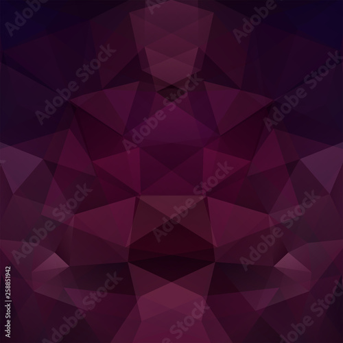 Abstract polygonal vector background. Purple geometric vector illustration. Creative design template.