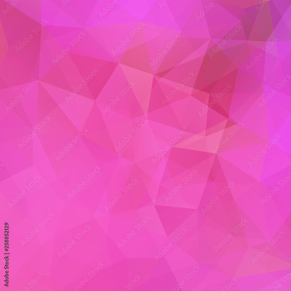 Geometric pattern, polygon triangles vector background in pink tone. Illustration pattern Geometric pattern, polygon triangles vector background in pink tone. Illustration pattern