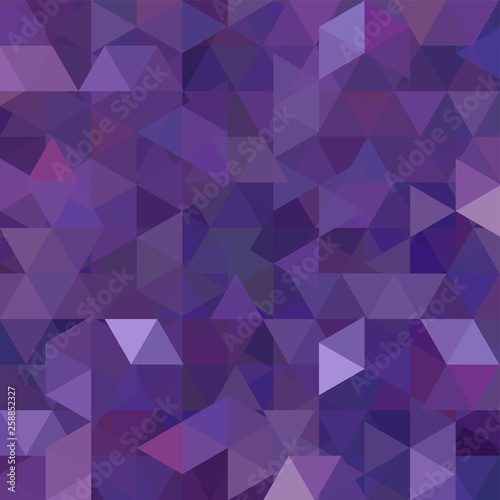 Background of purple geometric shapes. Abstract triangle geometrical background. Mosaic pattern. Vector EPS 10. Vector illustration