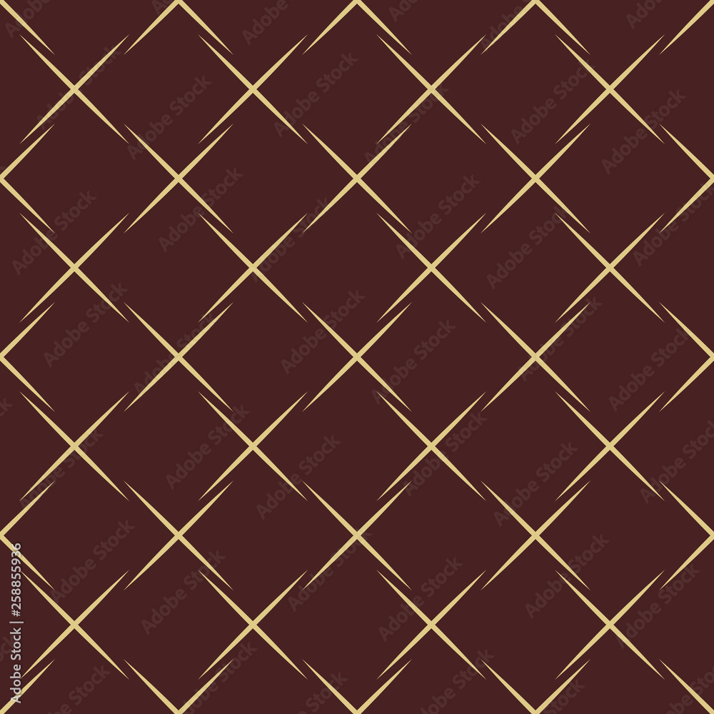 Seamless background for your designs. Modern ornament. Geometric abstract pattern with golden diagonal lines Seamless background for your designs. Modern ornament. Geometric abstract pattern with golden diagonal lines