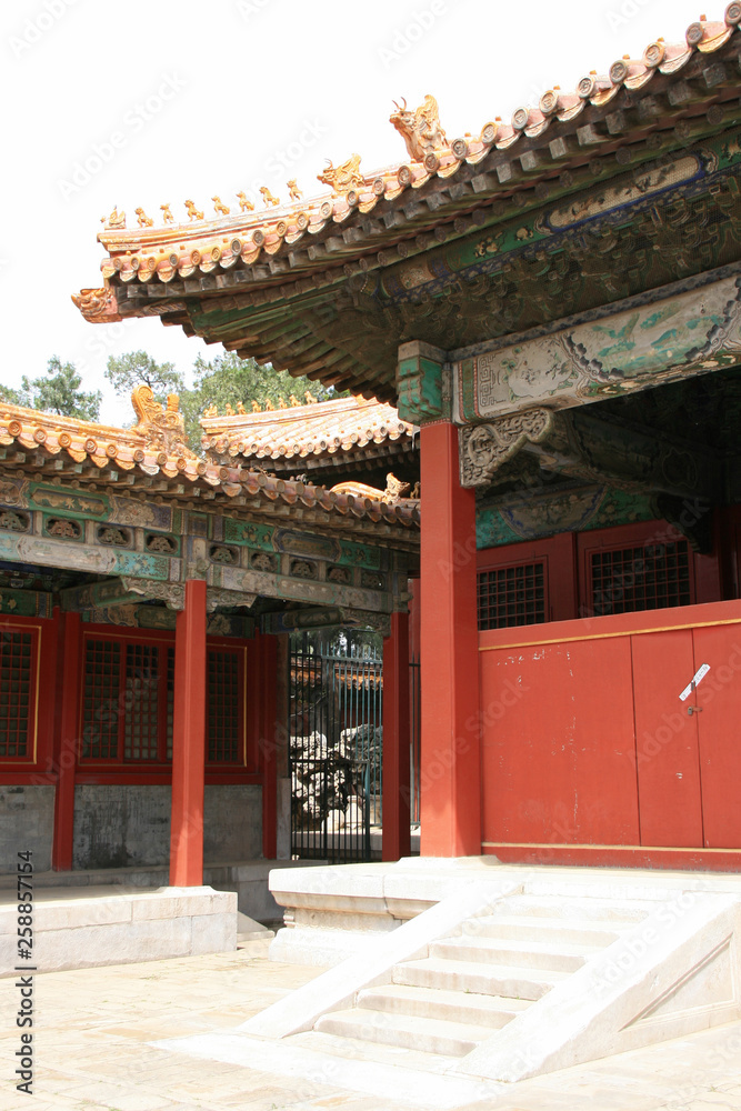 In the Forbidden City in Beijing (China)