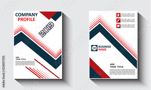 Flayer brochure design template
