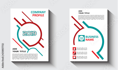 Flayer brochure design template