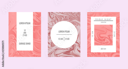 Liquid marble texture. Fluid art. Mixture of acrylic paints. Applicable for design cover, presentation, invitation, flyer. Modern artwork