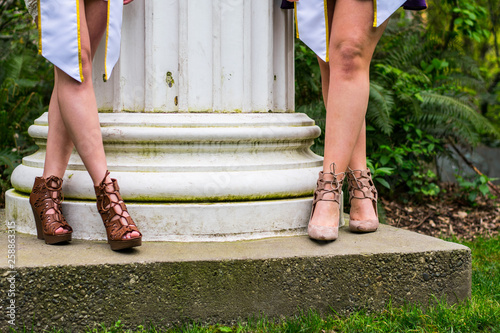 Graduation week for two sorority girls