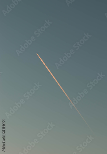 airplane trail